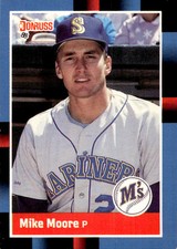 1988 Donruss #75 Mike Moore Baseball Card