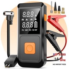 4000A Jump Starter with Air Compressor, Portable Car Battery Jumper Starter