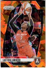 2024 Panini Prizm WNBA #54 Laeticia Amihere Ice Orange Prizms