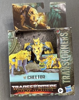 Transformers: Rise of the Beasts ''CHEETOR'',  4'' Flex Changers Figure, Brand New.
