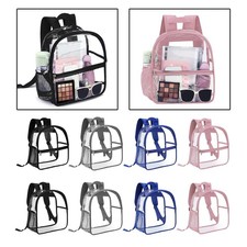 Durchsichtiger Rucksack, Tagestasche, PVC, tr...