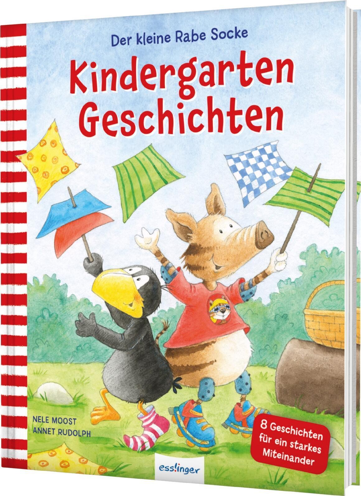 Der kleine Rabe Socke: Kindergarten-Geschichten Nele Moost - Bild 4