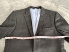 Holland Esquire Black Great Details Wool Blazer Jacket 38R Saville Uk England — photo 5