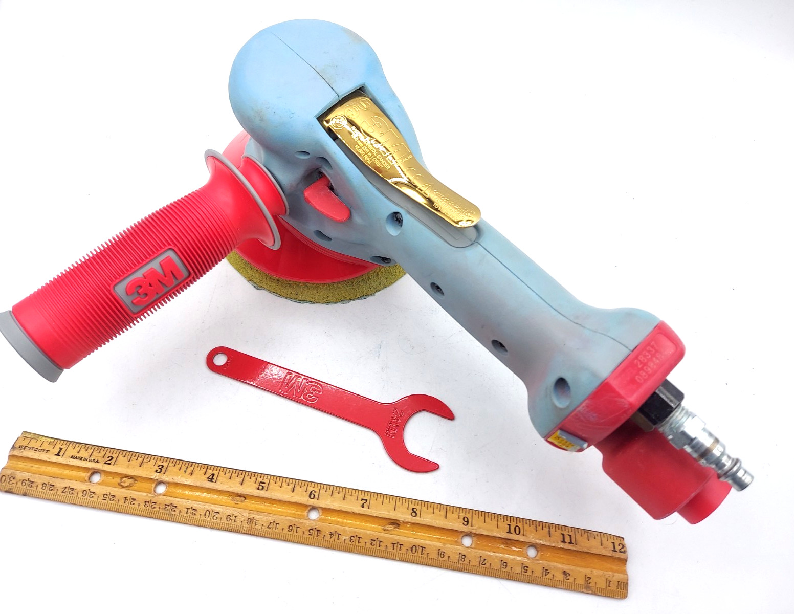 3M Elite 28337 Random Orbital Sander 6" Central Vacuum-Ready or Non Vacuum VIDEO
