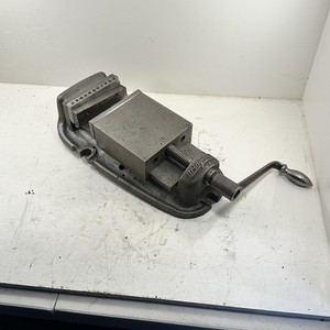 Vintage 6”  Bridgeport Milling and Machining Vise With Handle