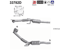 Katalysator FüR Seat Skoda VW Cordoba Ibiza III IV SC Fabia I Stufenheck Combi