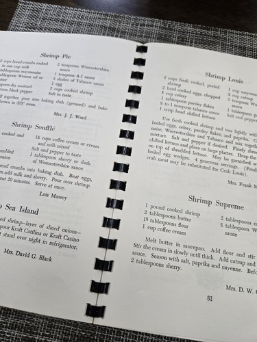 Recipes From Pawleys Island Vintage Cookbook 1972 Edition - Imagen 4 de 8