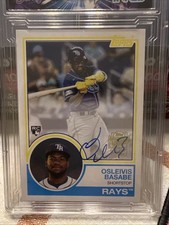 OSLEIVIS BASABE 2024 TOPPS ARCHIVES 1983 FAN FAVORITES AUTO SP #83FF-OB RC
