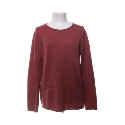 Max Studio, Strickpullover, Größe: L, Rot, Kaschmir, Einfarbig, Feinstrick #WGi