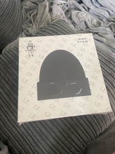 Image of C.P. Company Men’s Black Goggle Beanie Gift Set Brand New In Packaging
