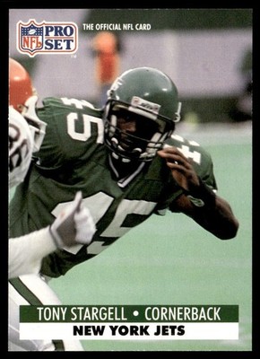 1991 Pro Set Tony Stargell New York Jets #610