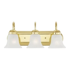 Livex Lighting - Riviera - 3 Light Bath Vanity in Traditional Style - 18 Inches