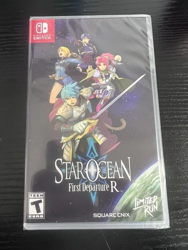 STAR OCEAN FIRST DEPARTURE R Switch Limited Run #297 Nintendo LRG New Sealed