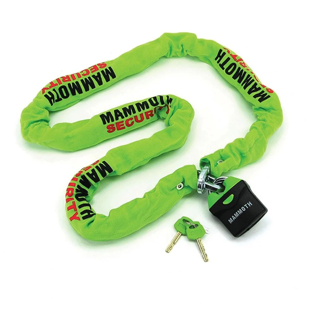 Mammoth 1.8M Security Lock And 10Mm Square Link Chain (Hardened Steel) - Image 8