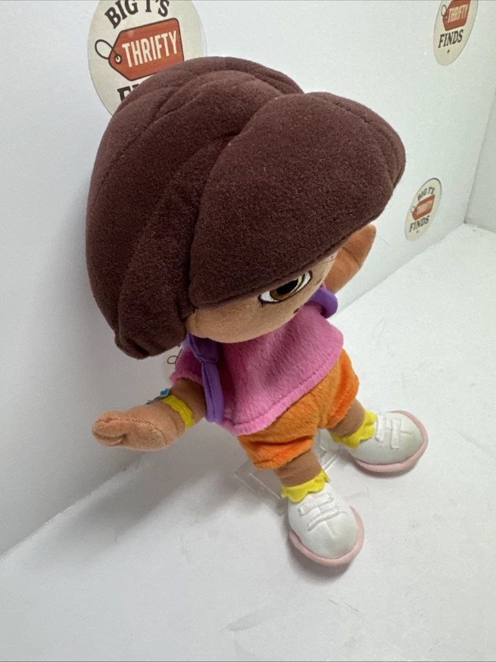 Muñeca de peluche Dora la Exploradora 10" - Nickelodeon 2002 vintage Foto 4 de 4