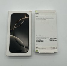Apple iPhone 16 Pro Empty Box Original Packaging