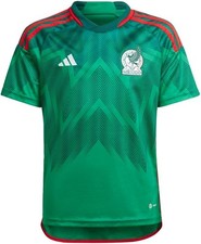 Adidas Mexico Home Kids Soccer Jersey 22 size XL