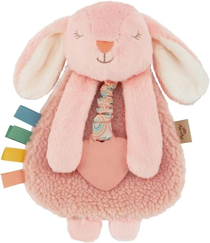 Plush Baby Lovey with Teether Toy