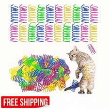 Cat Spring Toys Colorful Indoor Cats Interactive Kitten Spring Toy Self Play US