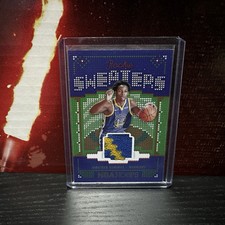 2021-22 Panini NBA Hoops JONATHAN KUMINGA Rookie Sweaters #RSW-JK Warriors - RC