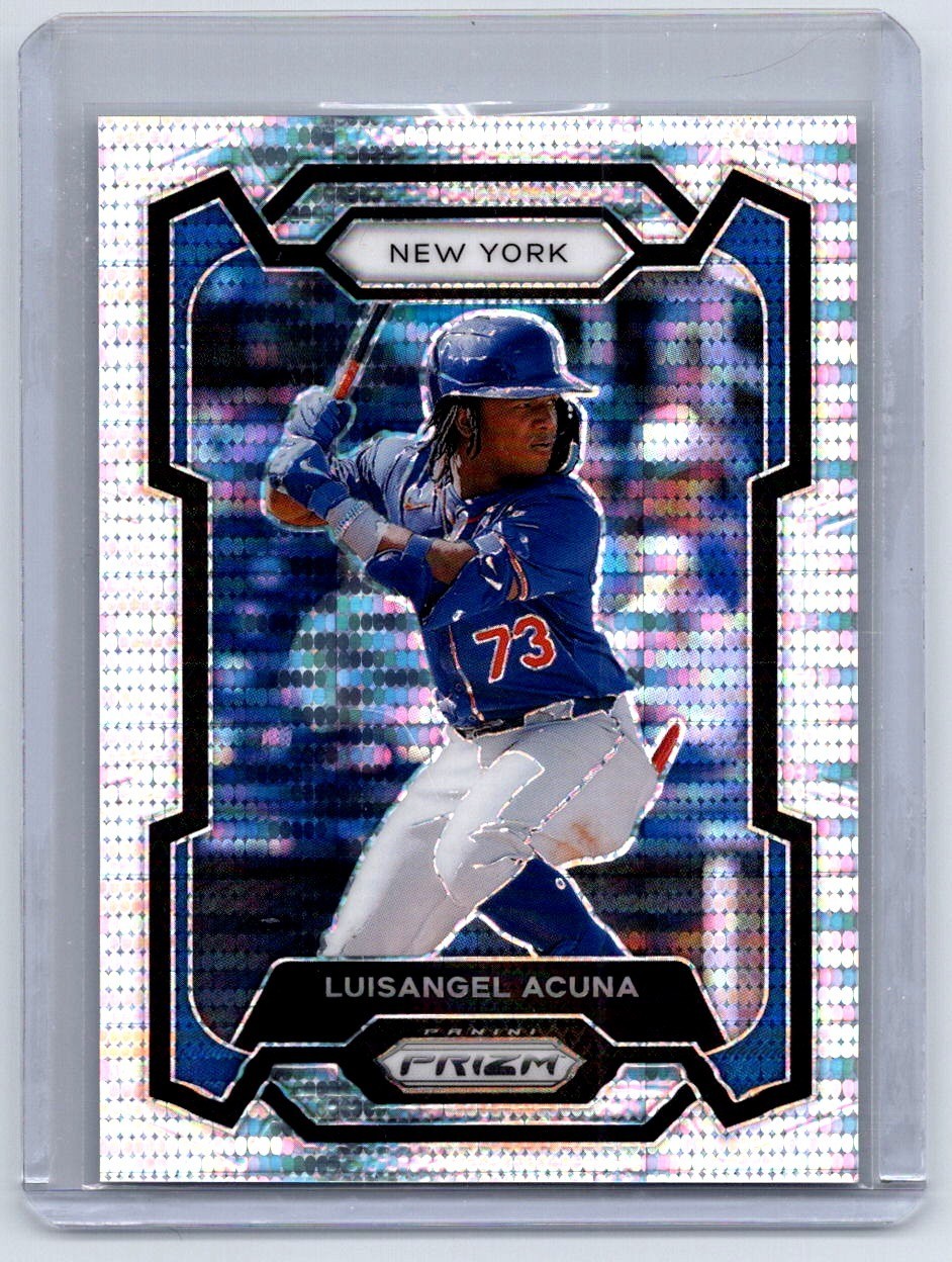 Luisangel Acuna /499 PULSAR PROSPECT SP Parallel 2024 Prizm New York Mets