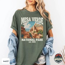 Mesa Verde National Park Comfort Tee Shirt Souvenir Gift Travel