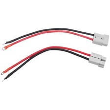 30cm 50A 8AWG Guage Cable Connector for Andersons Plug Extension Cable Forklift