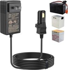 New 12V Battery Charger 6.6' Cable for Fisher Price Power Wheels Ride-on Toys