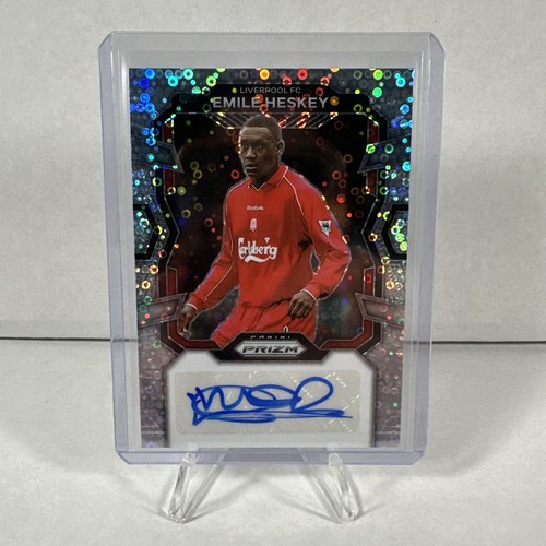Emile Heskey [Breakaway] #S-EH 2023 Panini Prizm Premier League Signatures card