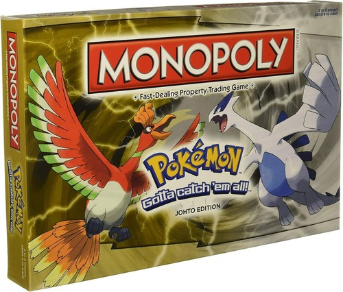 Jeu de société Monopoly manga POKEMON OFFICIEL version anglaise JOHTO / KANTO - Picture 8 of 11