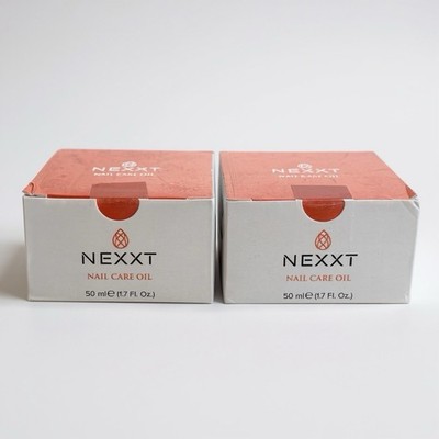 NEXXT Beauty Nail Care Oil 1.7 oz   Strengthens & Nourishes Nails   NEW   2 Pack