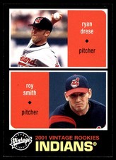 Ryan Drese / Roy Smith 2002 Upper Deck Vintage #43 Indians MLB READ FREE SHIP