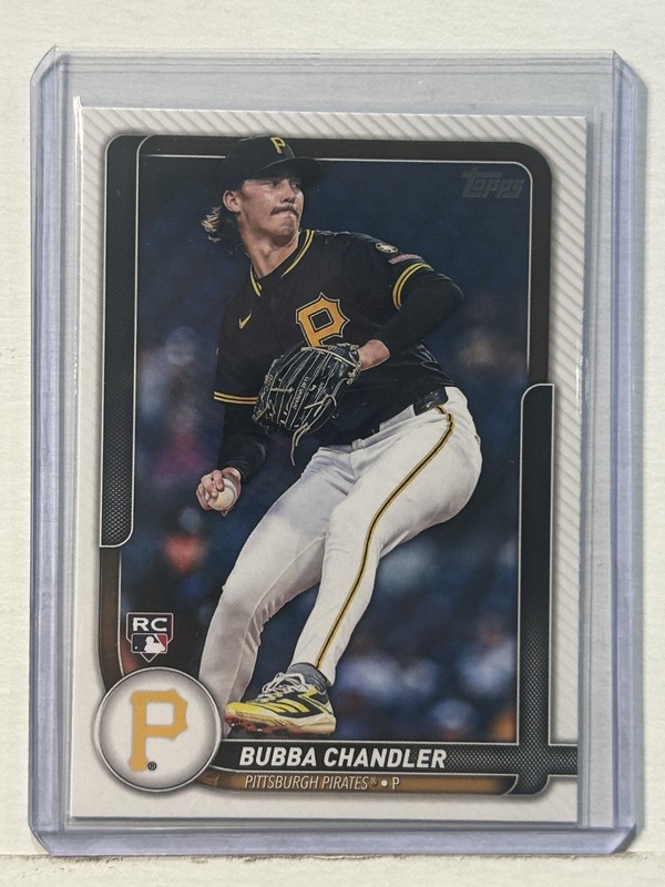 2026 Topps Series 2 Bubba Chandler RC #44 Pirates Rookie Card Flagship
