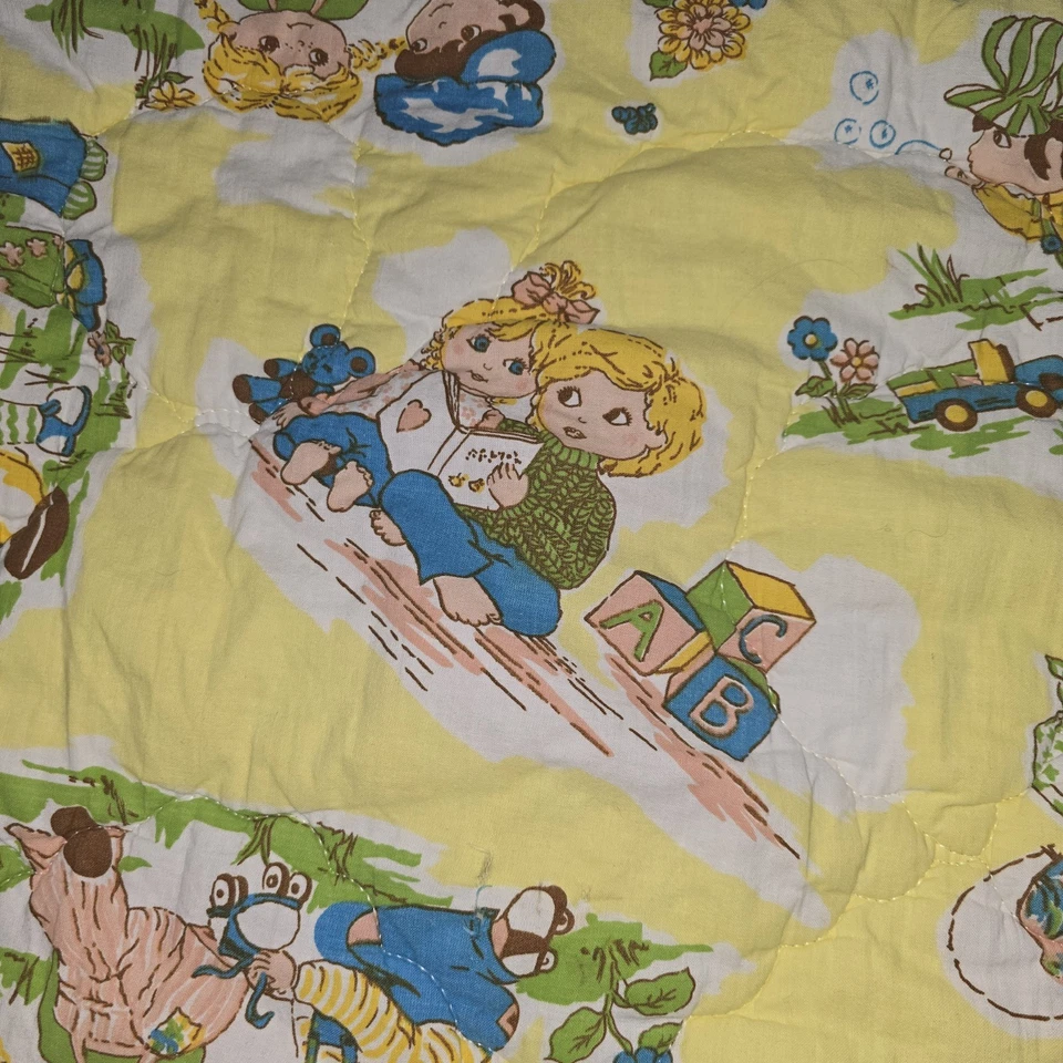 Saco de Dormir Saco de Dormir Saco Cremallera Manta Niños y Animales Jugando De Colección Años 70  Foto 4 de 4