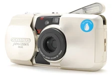 NEAR MINT Olympus mju ZOOM 70 DELUXE 35mm Film Point and Shoot Camera