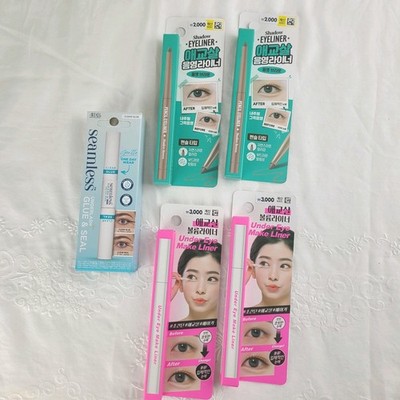 LOT Aegyo-Sal Maker Eyeliner Duo Set With Ardell Seamless Underlash Glue & Seal