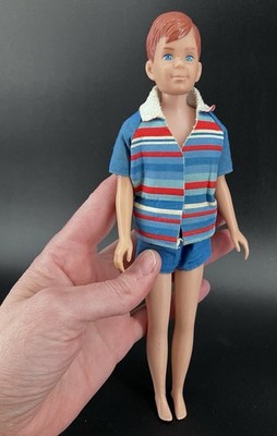 Barbie vintage Mattel Skippers Friend Ricky Doll 1963 ou 1964