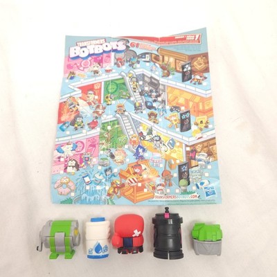 Transformers Botbots Lot of 5 Backpack Bunch Series 1