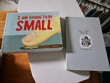 Jeffrey Brown AEIOU & I Am Going To Be Small Lot Of 2 Graphic Novels 