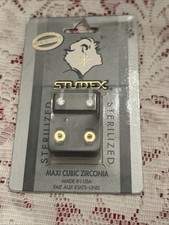 Studex Sterilized Piercing Earrings Cubic Zirconia