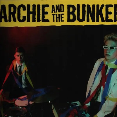 Archie And The Bunkers RED VINYL NEAR MINT Dirty Water Records Vinyl LP