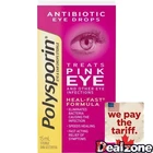 POLYSPORIN Antibiotic Pink Eye Eye Drops Formula 15ml Duty Free We pay tariff