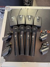 Shure ULX Wireless System J1 554-590 MHz 4x ULXS4 4x ULX2/SM87 4x ULX1 1x UA844