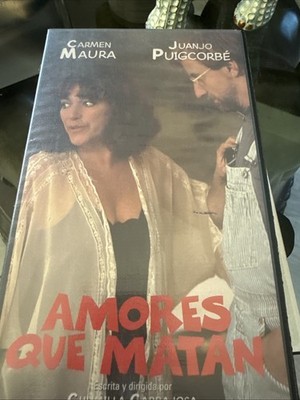 Amores Que Matan -VHS Carmen Maura Juanjo Puigcorbe- Chumilla Carbajosa