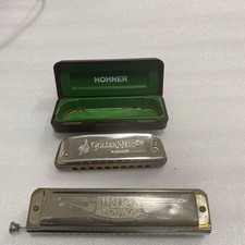HOHNER GOLDEN MELODY No.542 Tombo UNICA YOUNG Harmonica Set Germany Y