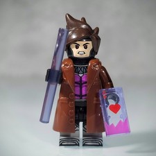Gambit Lego X-Men Mini figure Marvel Replica
