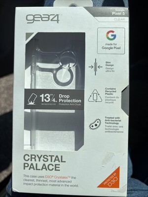 Gear4 Crystal Palace Cell Phone Case for Google Pixel 5 CLEAR D30