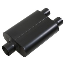 Flowmaster 430402 40 Series Chambered Muffler 3 Center In 2.5 Dual Out