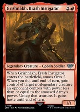 Grishnakh Brash Instigator - MtG Lord of the Rings - U0134 NM 2023