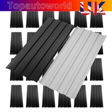 24 Pack Black Corrugated Roof Sheets Metal 0.3mm Thick For Garage Carport